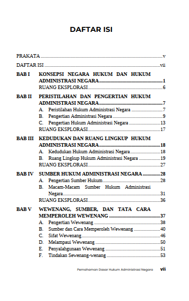 Buku Pemahaman Dasar Hukum Administrasi Negara - Gambar 2