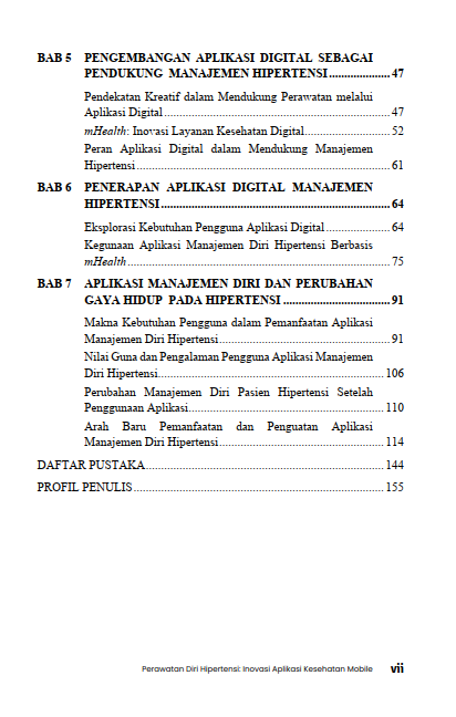 Buku Perawatan Diri Hipertensi Inovasi Aplikasi Kesehatan Mobile - Gambar 3