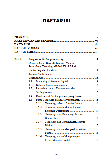 Buku Technopreneurship-Kewirausahaan Berbasis Teknologi Di Era Digital - Gambar 2