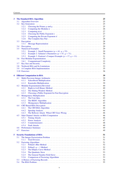 Buku The RSA Cryptosystem and Its Variants Theory, Security and Applications - Gambar 6