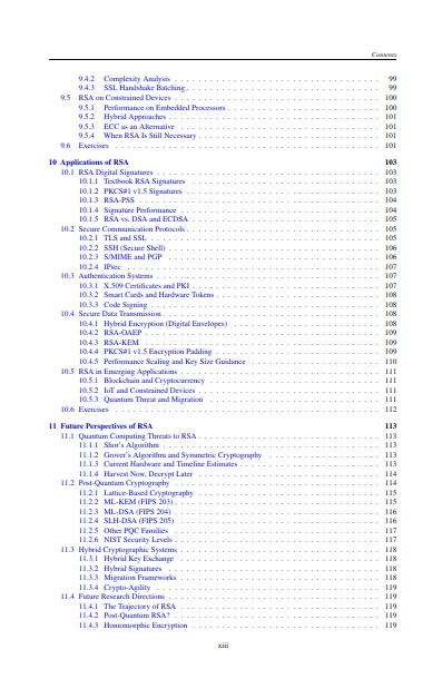 Buku The RSA Cryptosystem and Its Variants Theory, Security and Applications - Gambar 3