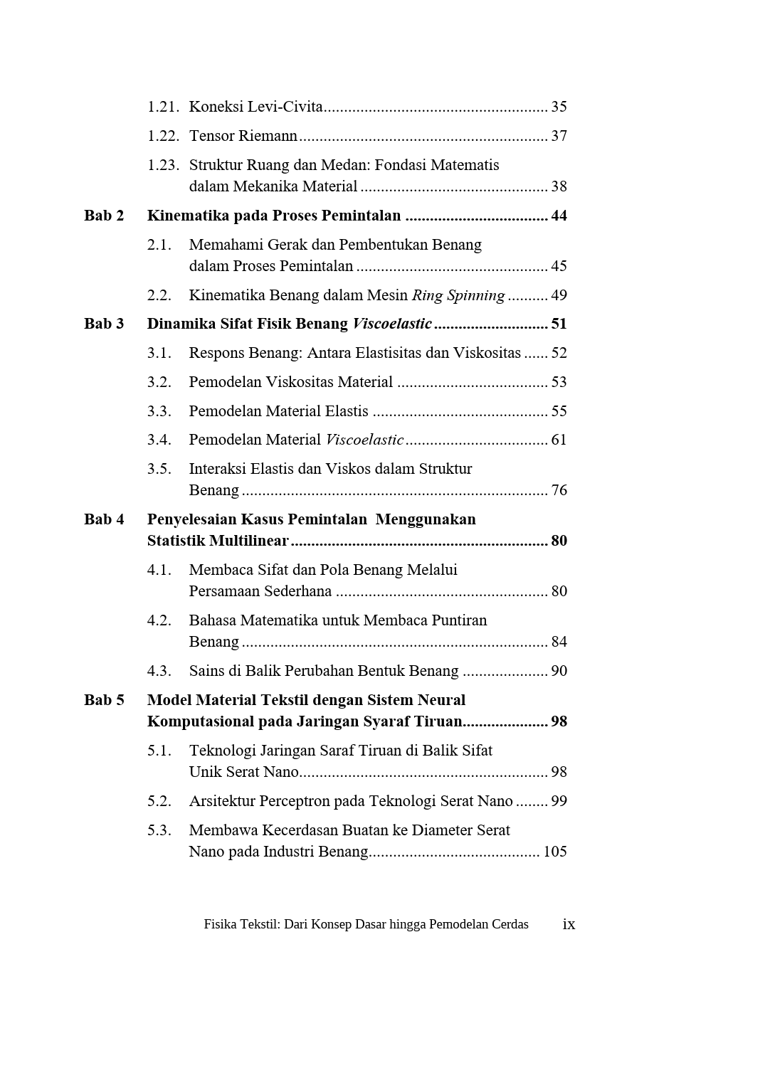 Buku Fisika Tekstil: Dari Konsep Dasar hingga Pemodelan Cerdas - Gambar 3